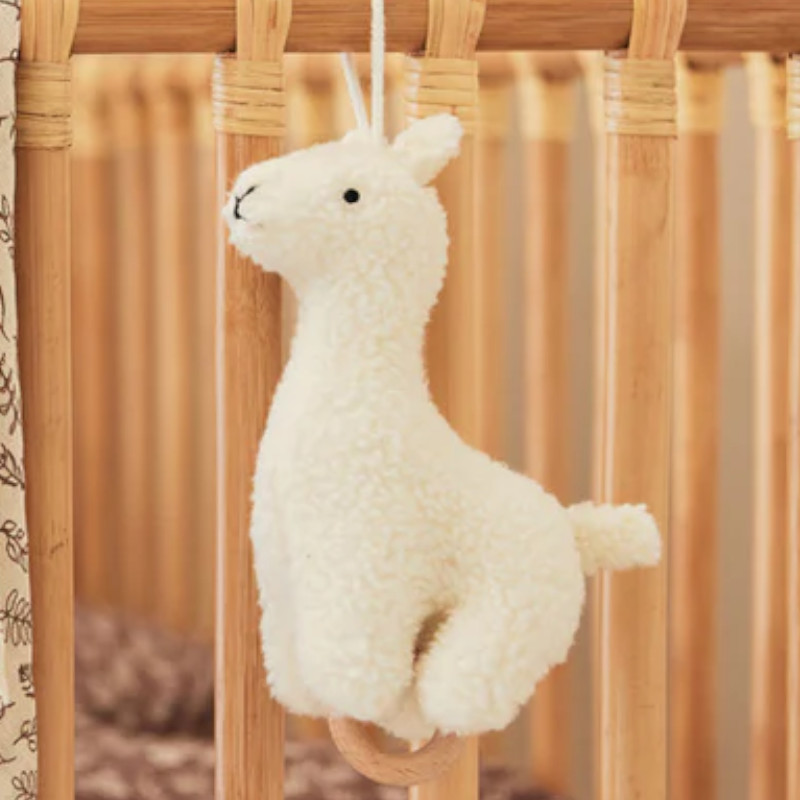 Spieluhr Lama - Off-White